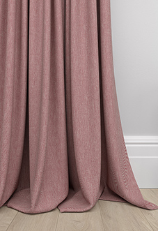 Delicate Chevron, Garnet - Made to Measure Curtains